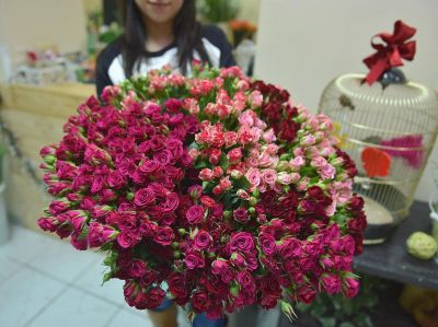 Лот: 7272071. Фото: 1. Сборный букет. Цветы на Щорса... Свежие цветы