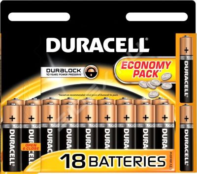 Лот: 7598724. Фото: 1. Батарейка Duracell lr6 basic new... Батарейки, аккумуляторы, элементы питания