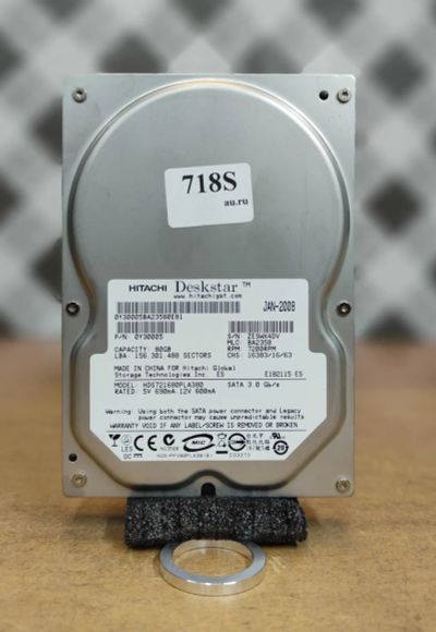 Лот: 19999302. Фото: 1. Жесткий диск SATA-II 3,5 Hitachi... Жёсткие диски (HDD)