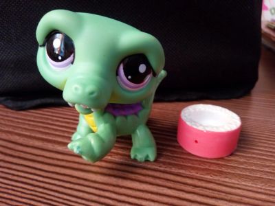 Лот: 8079128. Фото: 1. Littlest pet shop Крокодил LPS. Куклы и аксессуары