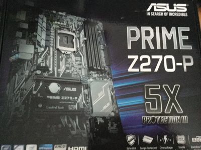 Лот: 16209482. Фото: 1. Материнская плата ASUS PRIME Z270-P... Материнские платы