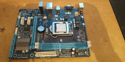 Лот: 18376827. Фото: 1. Продаю материнскую плату gigabyte... Материнские платы