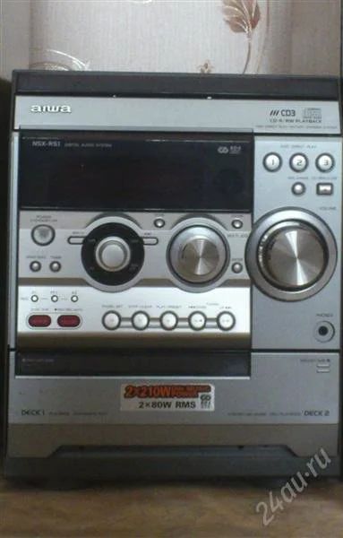 Лот: 2575646. Фото: 1. Муз.центр Aiwa. Музыкальные центры, магнитолы
