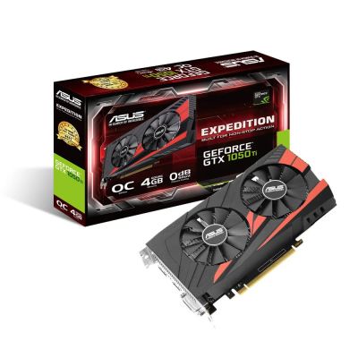 Лот: 12769038. Фото: 1. Asus GTX 1050Ti Exhidition oc. Видеокарты