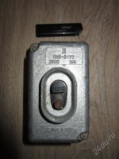 Лот: 1705138. Фото: 1. Пост кнопочный ПНВ-34У2 (10А... Автоматы, пакетники, предохранители