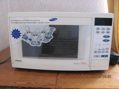 Лот: 3923841. Фото: 1. Микроволновка Samsung MBG45 34... Микроволновки, мини-печи