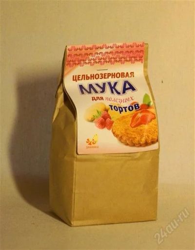 Лот: 2352488. Фото: 1. Мука Цельнозерновая для полезных... Другое (продукты)