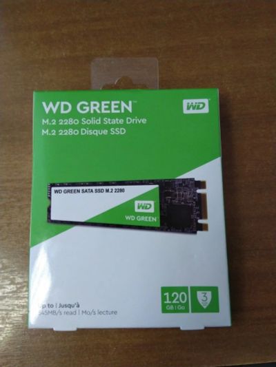Лот: 11969272. Фото: 1. SSD накопитель WD Green WDS120G2G0B... SSD-накопители
