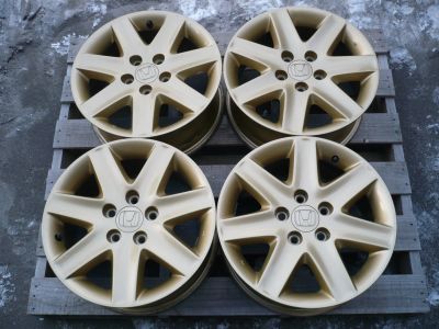 Лот: 14228905. Фото: 1. Оригинальные литые диски HONDA... Диски