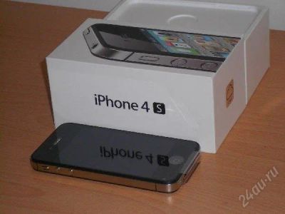 Лот: 2529597. Фото: 1. IPhone 4s 16g. Отличны аппарат... Смартфоны