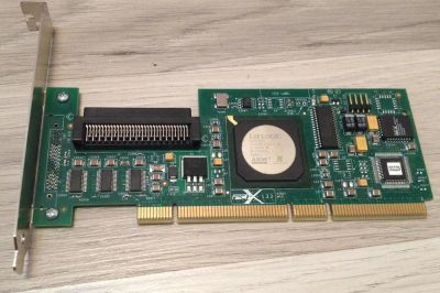 Лот: 7999497. Фото: 1. Ultra-SCSI адаптер на PCI-X LSI... Платы расширения, контроллеры, доп. порты