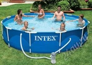 Лот: 1847715. Фото: 1. бассейн intex 56996 семейный... Другое (спортивные товары)