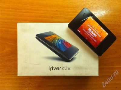 Лот: 604548. Фото: 1. mp3 плеер - iriver Clix - 4GB. Плееры