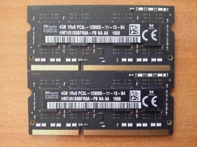 Лот: 8366698. Фото: 1. Hynix Original DDR3 sodimm PC3L-12800S... Оперативная память