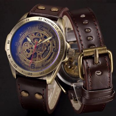 Лот: 9080902. Фото: 1. Механические часы Horloges Mannen. Оригинальные наручные часы