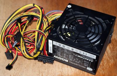 Лот: 18875091. Фото: 1. CoolerMaster 600W. Корпуса, блоки питания