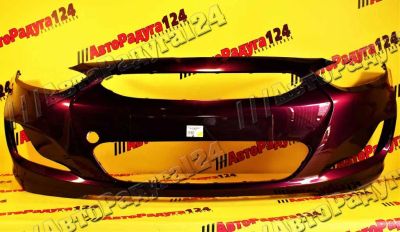 Лот: 18634291. Фото: 1. Бампер Hyundai Solaris, Хендай... Кузов