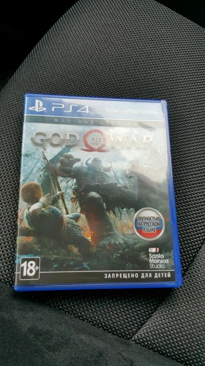 Лот: 11538937. Фото: 1. God Of War 2018 Day One Edition... Игры для консолей