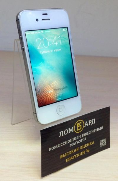 Лот: 11423587. Фото: 1. Смартфон Apple iPhone 4S 8GB... Смартфоны