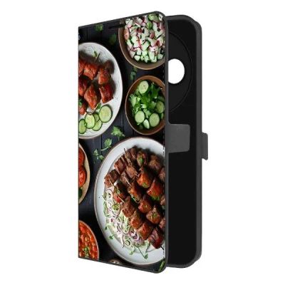 Лот: 25541830. Фото: 1. Чехол Krutoff Eco Book "Застолье... Чехлы, бамперы