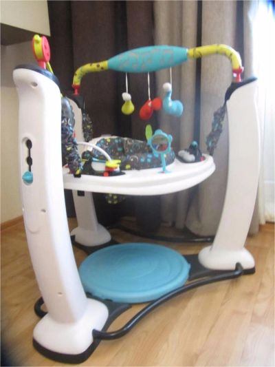 Лот: 10575688. Фото: 1. Игровой центр / прыгунки ExerSaucer... Ходунки, прыгунки, качели