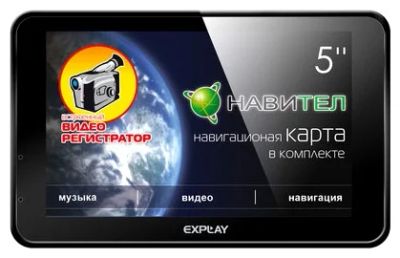 Лот: 3381087. Фото: 1. Explay RS5: GPS Навигатор с Видеорегистратором... GPS-навигаторы