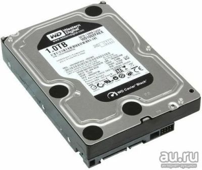 Лот: 10371147. Фото: 1. HDD WD 1Tb Black WD1002FAEX (SATA... Жёсткие диски (HDD)