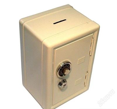 Лот: 2603710. Фото: 1. Копилка в виде металлического... Копилки