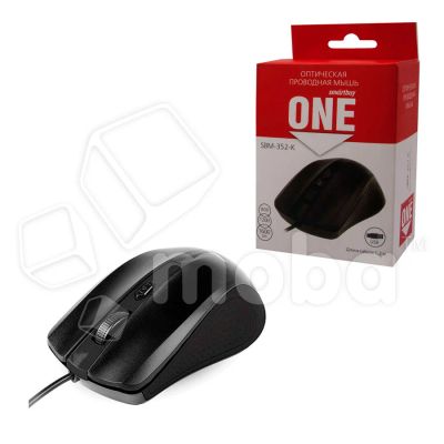 Лот: 18915968. Фото: 1. Мышь проводная Smartbuy One 352... Клавиатуры и мыши