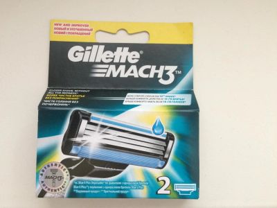 Лот: 10930014. Фото: 1. Gillette Mach 3 (Две кассеты... Уход за лицом 