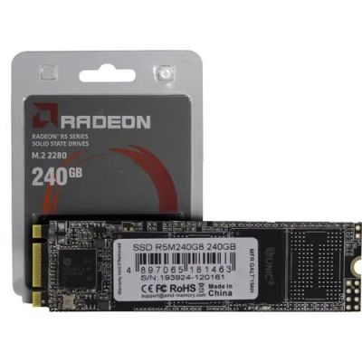 Лот: 21179510. Фото: 1. SSD AMD Radeon R5 R5M240G8 240... SSD-накопители