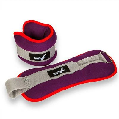 Лот: 25020229. Фото: 1. Утяжелители Makfit 2x1,5 кг (пара... Фитнес, аэробика и гимнастика