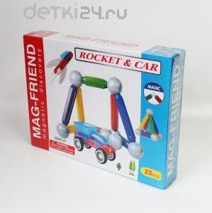 Лот: 10527571. Фото: 1. Магнитный конструктор MAG-Friend... Конструкторы