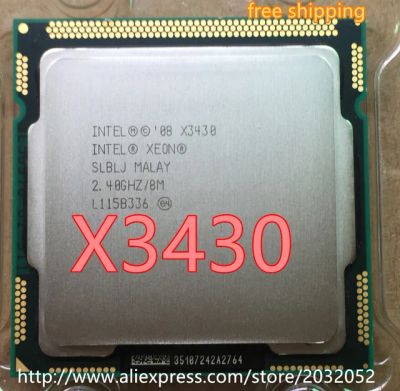 Лот: 11620712. Фото: 1. Процессор 4 ядра Intel Xeon X3430... Процессоры