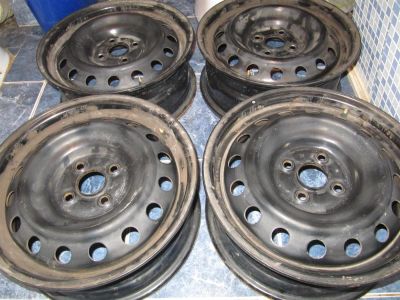 Лот: 3254689. Фото: 1. штамповки 4 100 r15. Диски