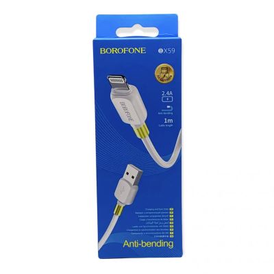Лот: 22147061. Фото: 1. Кабель BOROFONE Lighting BX-59... Дата-кабели, переходники