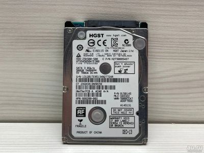 Лот: 17487830. Фото: 1. Жесткий диск для ноутбука HGST... Жёсткие диски (HDD)