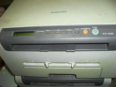 Лот: 20747635. Фото: 1. МФУ принтер samsung SCX-4200. Картриджи, расходные материалы
