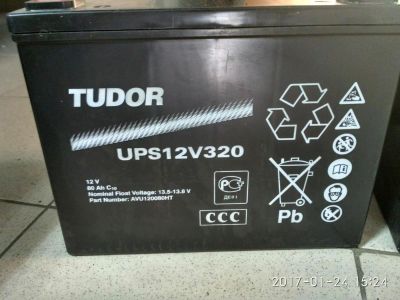 Лот: 9035260. Фото: 1. Аккумуляторные батареи Tudor UPS... Аккумуляторы