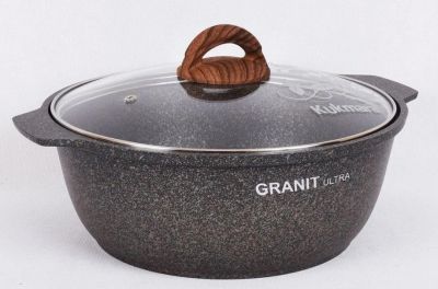 Лот: 18706943. Фото: 1. Кастрюля-жаровня Кукмор Granit... Сковороды и сотейники