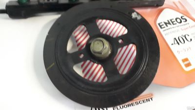 Лот: 18468216. Фото: 1. Шкив коленвала ,,Toyota 1NZ. Двигатель и элементы двигателя