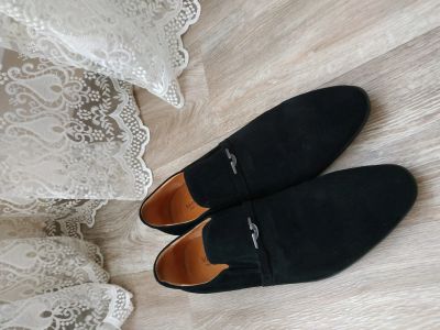 Лот: 12666350. Фото: 1. Туфли натуральная замша. Туфли