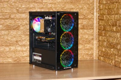 Лот: 21394483. Фото: 1. Мощный игровой ПК [12 ядер (i7-10700... Компьютеры в сборе