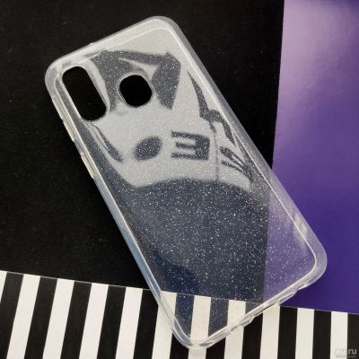 Лот: 17559236. Фото: 1. Чехол Samsung Galaxy A40 прозрачный... Чехлы, бамперы