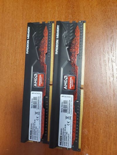 Лот: 18433081. Фото: 1. AMD Radeon R9 16 GGB x2 3200 мгц... Оперативная память