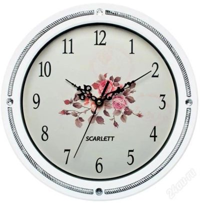 Лот: 2572506. Фото: 1. Часы настенные Scarlett SC-25N... Часы настенные, настольные