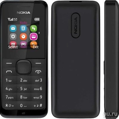 Лот: 16134903. Фото: 1. Мобильный телефон Nokia 105. Кнопочные мобильные телефоны