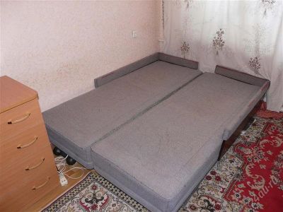 Лот: 1537920. Фото: 1. Кровать. (пружинный блок) - всего... Кресла, пуфы