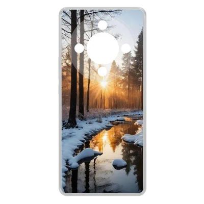 Лот: 25134730. Фото: 1. Чехол Krutoff Clear Case "Весна... Чехлы, бамперы