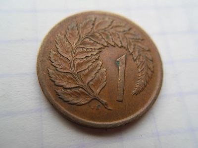 Лот: 8450129. Фото: 1. Новая Зеландия 1 цент 1967. Австралия и Океания